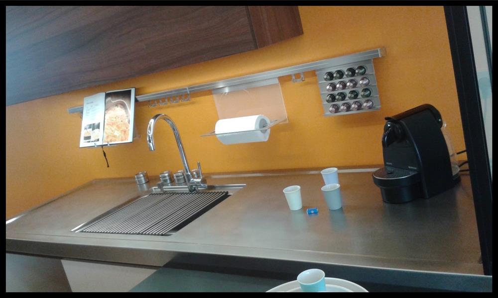Plan de travail en inox - 