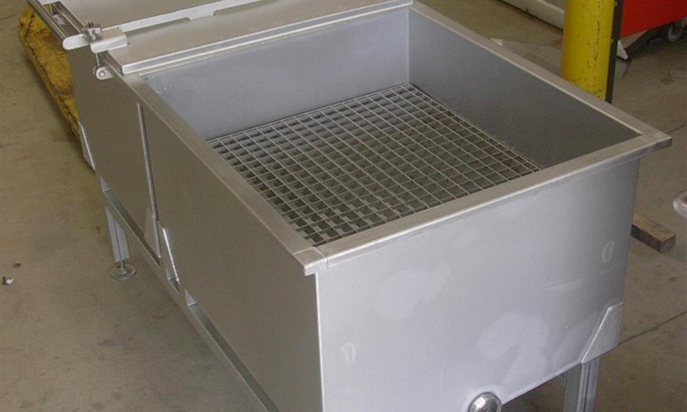 Cuve inox sur mesure - 