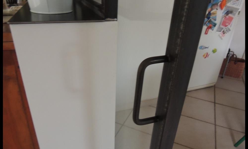détail porte coullissante - 