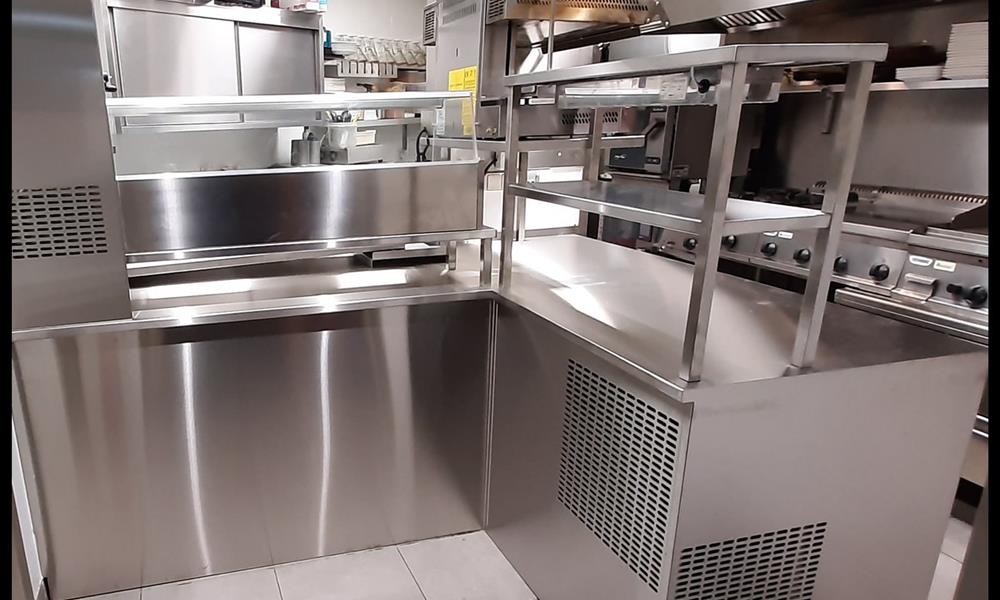 Création sur mesure cuisine professionnelle INOX Brossé - ARINOX - 