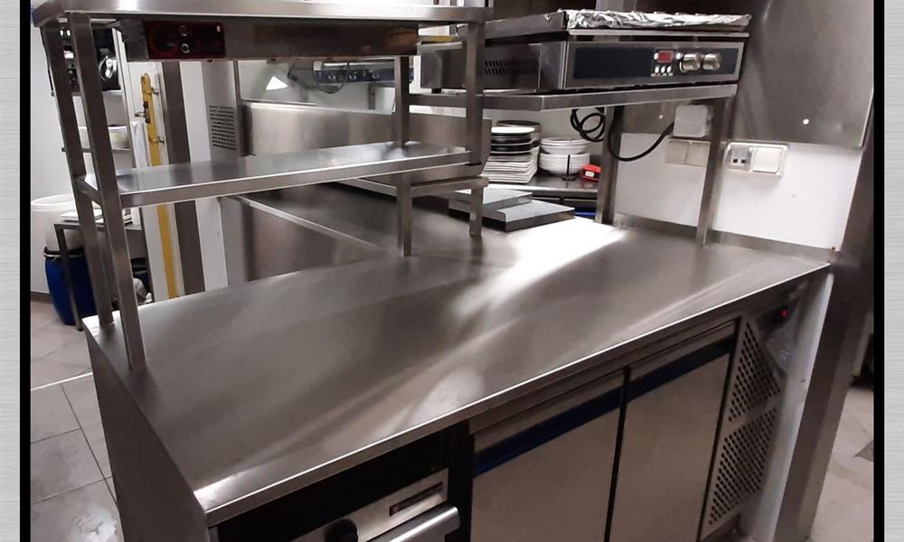 Création sur mesure cuisine professionnelle INOX Brossé - ARINOX - 