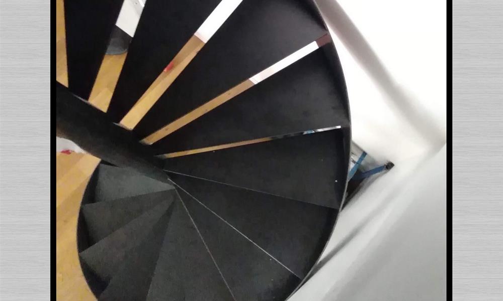 Escalier hélicoïdal tout acier ARINOX
