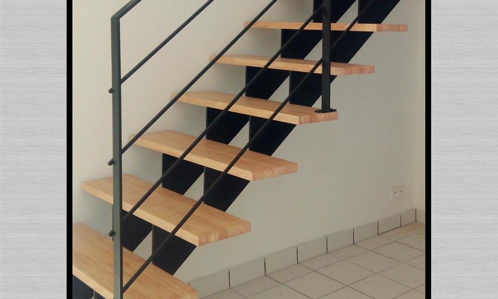 Escalier Acier Bois ARINOX - 