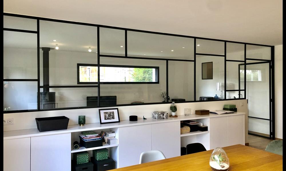 Verrière acier style MONDRIAN  ARINOX - 