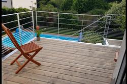 Réalisation terrasse en acier galvanisé ARINOX - 
