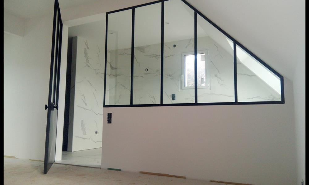 Verrière sur mesure pour rampant ARINOX - 