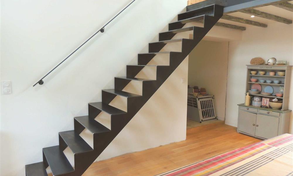Escalier simple crémaillère ARINOX - 