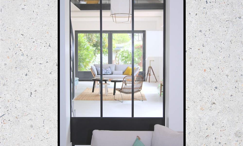 Porte coulissante style atelier ARINOX - 