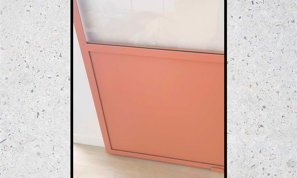 Détail verrière  thermolaquée ARINOX - 