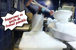 stop a la pénibilité du travail en poissonnerie - ARINOX - 