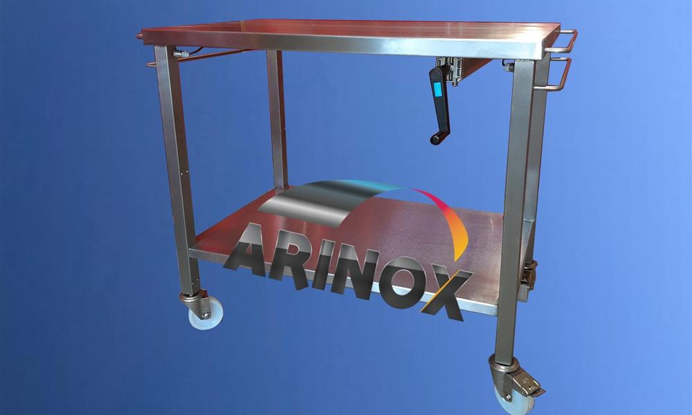 Table ergonomique réglable en hauteur manuellement - 