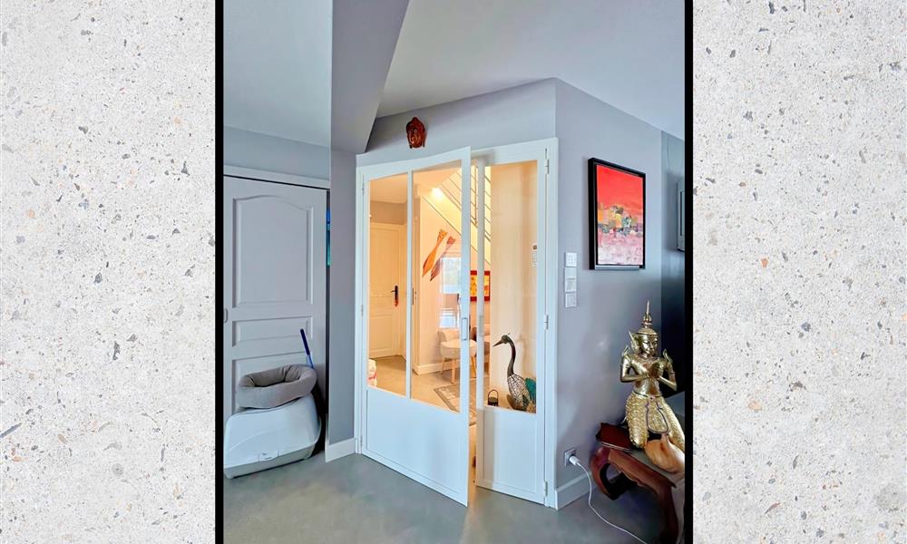 Renovation d'une porte thermolaquée  ARINOX - 