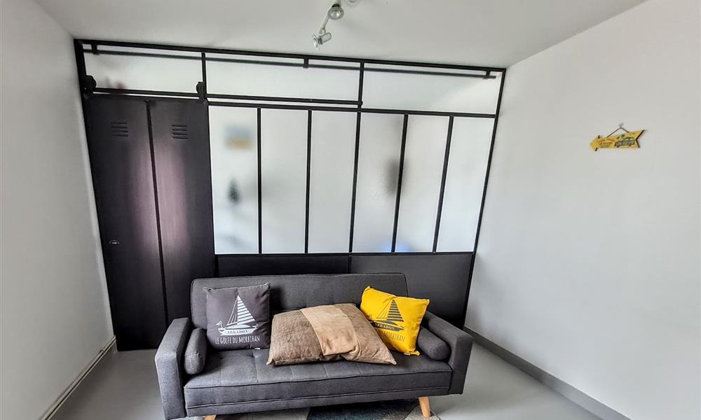 Porte coulissante style atelier ARINOX - 