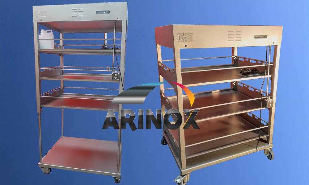 Chariot ergonomique réglable en hauteur électriquement - 