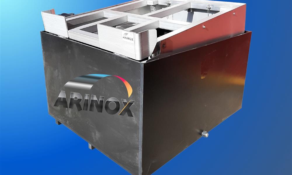 Vidangeur IBC GRV avec rétention plastique pour réservoir - ARINOX - 