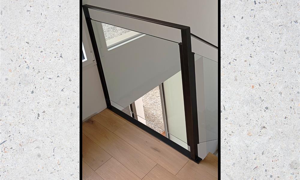 Garde-corps en verre ARINOX - 