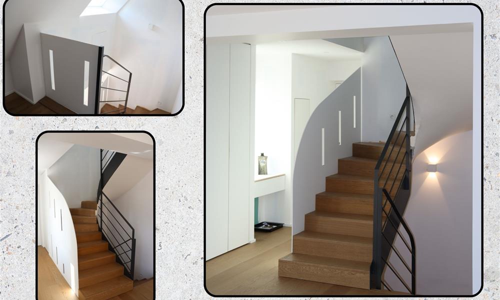 Garde corps sur mesure design avec tôle ALU en découpe laser sobriété et élégance. ARINOX - 